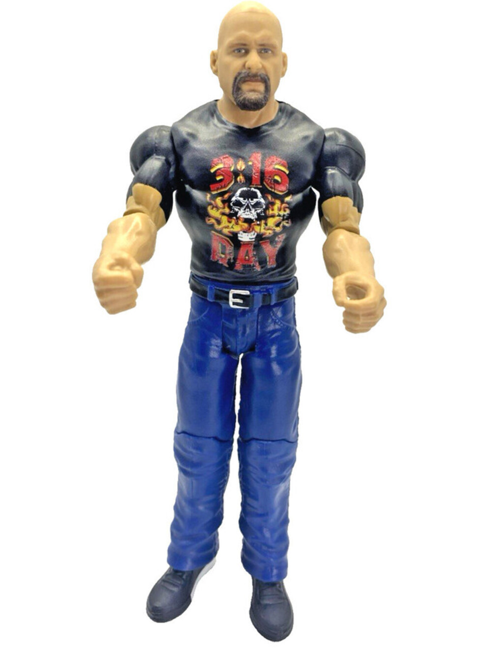 WWE Mattel Main Event Basic 133 Stone Cold Steve Austin 316 Day Wrestling Figure